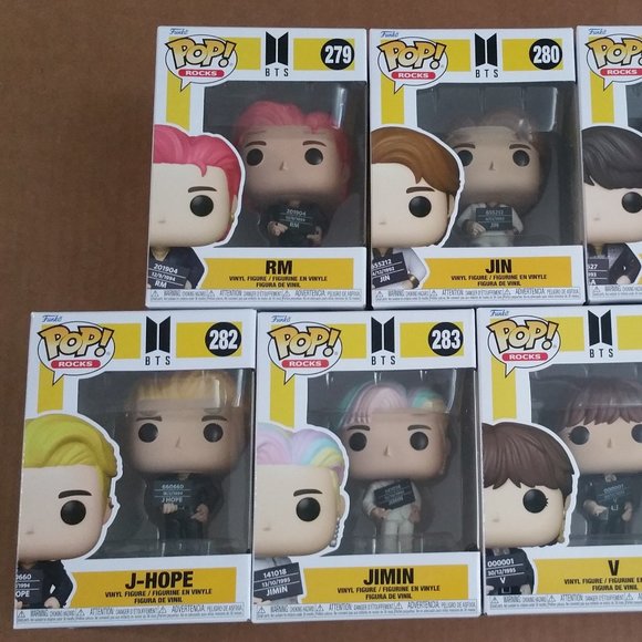 Funko Pop! Rocks BTS WAVE 3 "BUTTER" - FULL SET - Picture 2 of 16